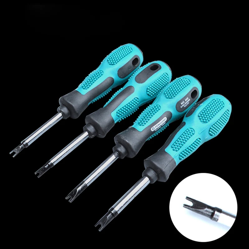 Multifunction Driver shaped CR-V Groove Hand Tool Screwdriver U 1.7mm/2.0mm/2.3mm/2.6mm Type Repair Screw 4pcs Tool