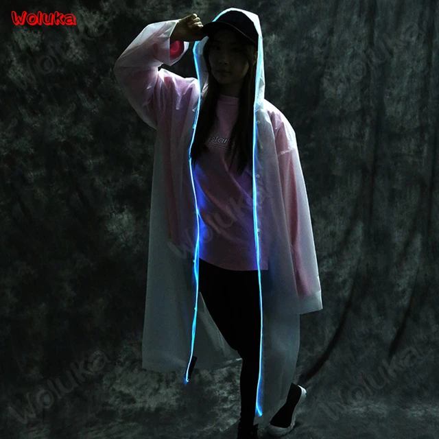 Led raincoat hot sale
