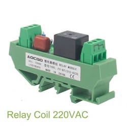 1 channel T73 AC 220V DIN Rail Mount Relay Module