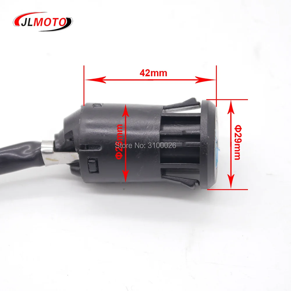 Off/On 2 Gear Key Switch Fit For China 49cc 50cc 110cc 150cc Taotao Jinling Lianmei Electric Fuel ATV UTV BUGGY Go Kart Parts