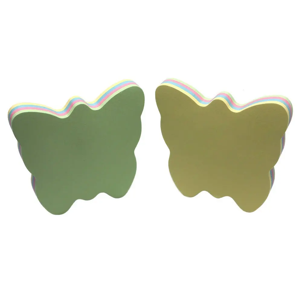 2Pcs Multi Colors Choose 7.6x7.6cm Sticky Notes Posted Self-Adhesive Paper Notes Facilitated Stickers Notepads