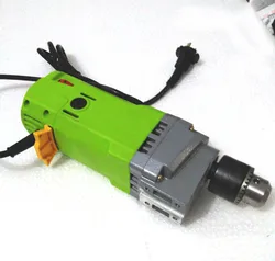 Mini Drilling Machine Drill Press Bench Small Electric Drill Motor Machine Work Bench Gear Drive 220v 710w