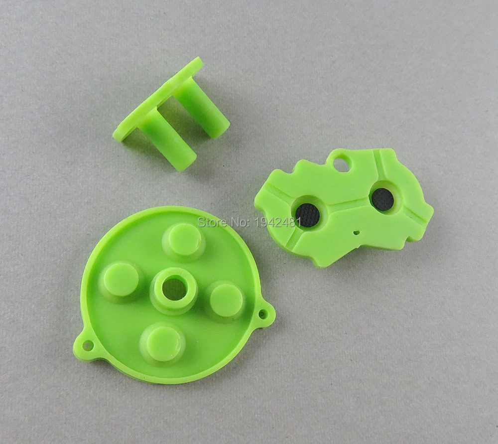 닌텐도 게임보이 어드밴스 GBA 단추 실리콘 고무 패드, 전도성 선택 시작 Dpad, 하이 퀄리티 컬러풀, 5 세트