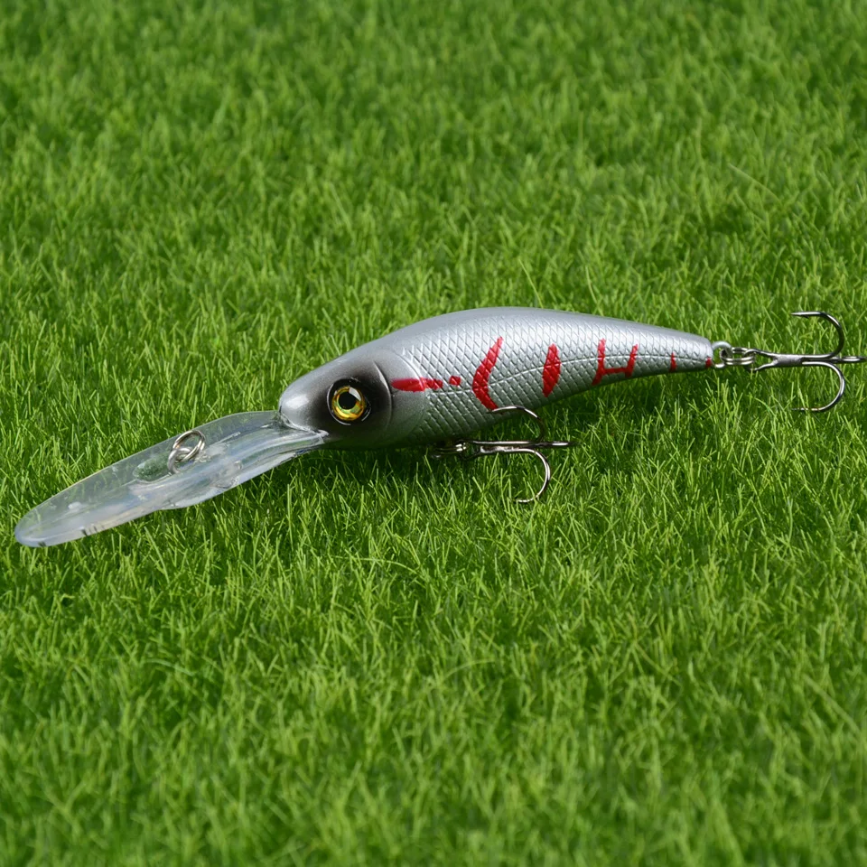 LINGYUE New Arrival 1PCS Fishing Minnow Hard Wobbler 10cm/9g Plastic Crankbait Fish Artificial Bait Bass Pike Crank Lure