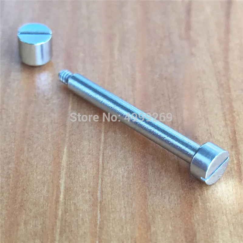 21.8mm steel screwtube for BVLGARI Diagono 38mm LCV38 automatic watch