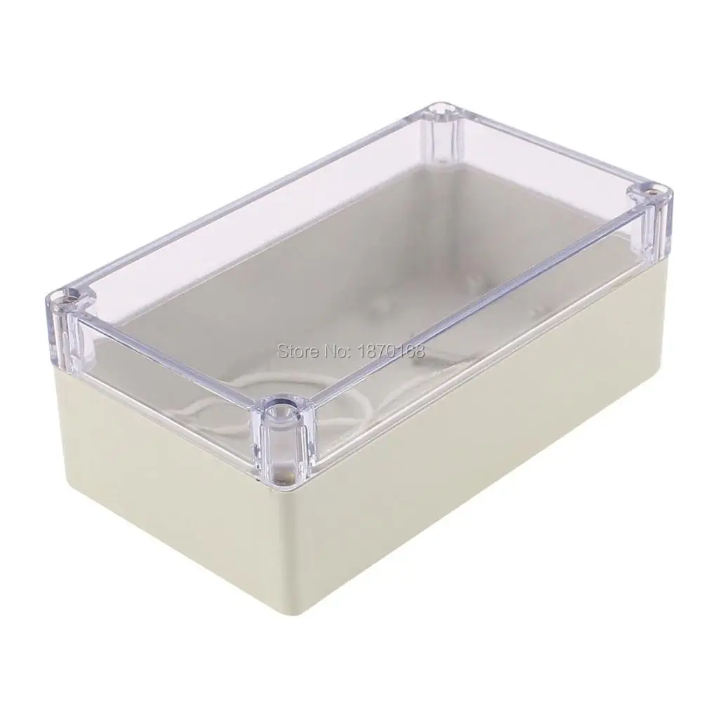 158mmx90mmx60mm Transparent Cover Waterproof Junction Box Terminal Box Enclosure