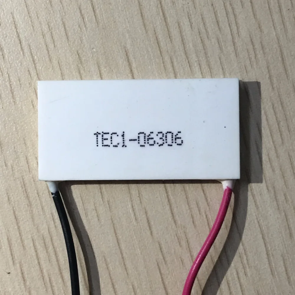 2PCS New Rectangle Semiconductor Thermoelectric Cooler TEC1-06306 20*40*3.5mm for Cosmetic Instrument for TE Cooler