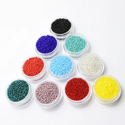 Wholesale 2/3/4mm 1000/500/200pcs Lined Round Hole Czech Glass Seed Beads Spacer Jewelry Fitting