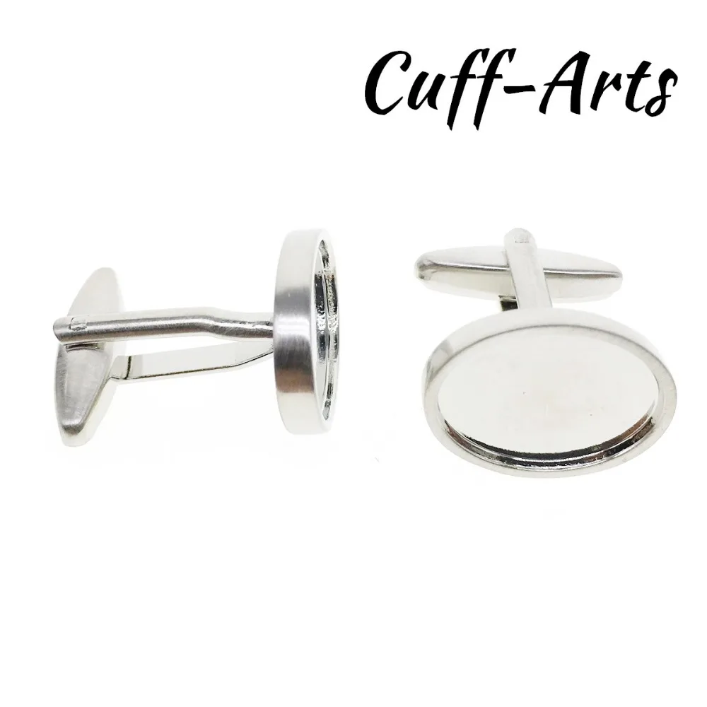 Cufflinks For Arts & Crafts, Gems, Cabochon, Weddings & 19*14*3mm Outside 16.5*12*1mm  Inside DIY Jewelry  C20008