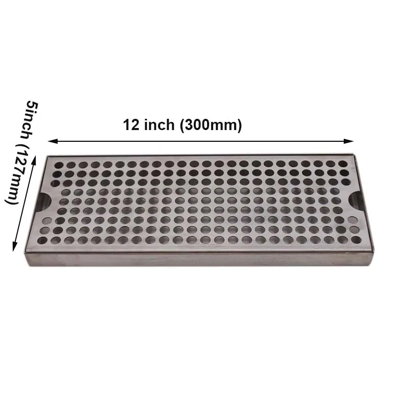 Surface Mount Drip Tray No Drain, 12