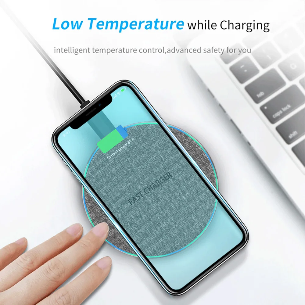 Wireless Charger Type C USB 30W for IPhone 15 14 13 12 11 XS XR X 8 Fast Charging For Samsung S23 S22 Xiaomi 13 Huawei Mate 60