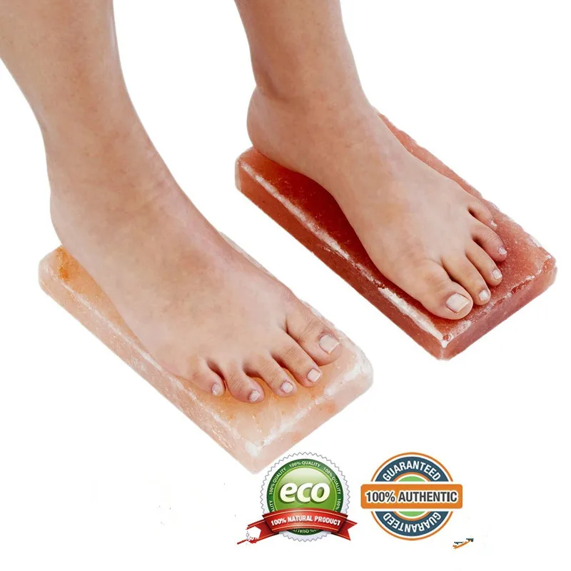 New Himalayan Salt Block Detox for Foot (Set of Two) (Size 8\