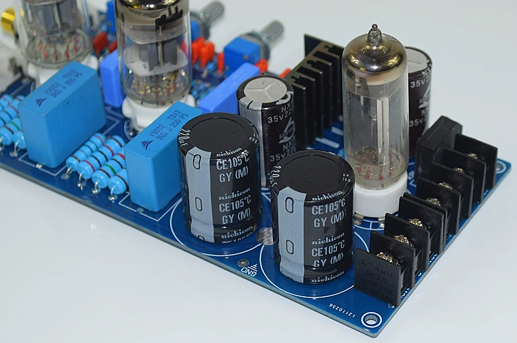 YJ00409-6N1 Tube p reampคณะกรรมการคณะกรรมการเสียงหลอดpre-เครื่องขยายเสียงคณะกรรมการ