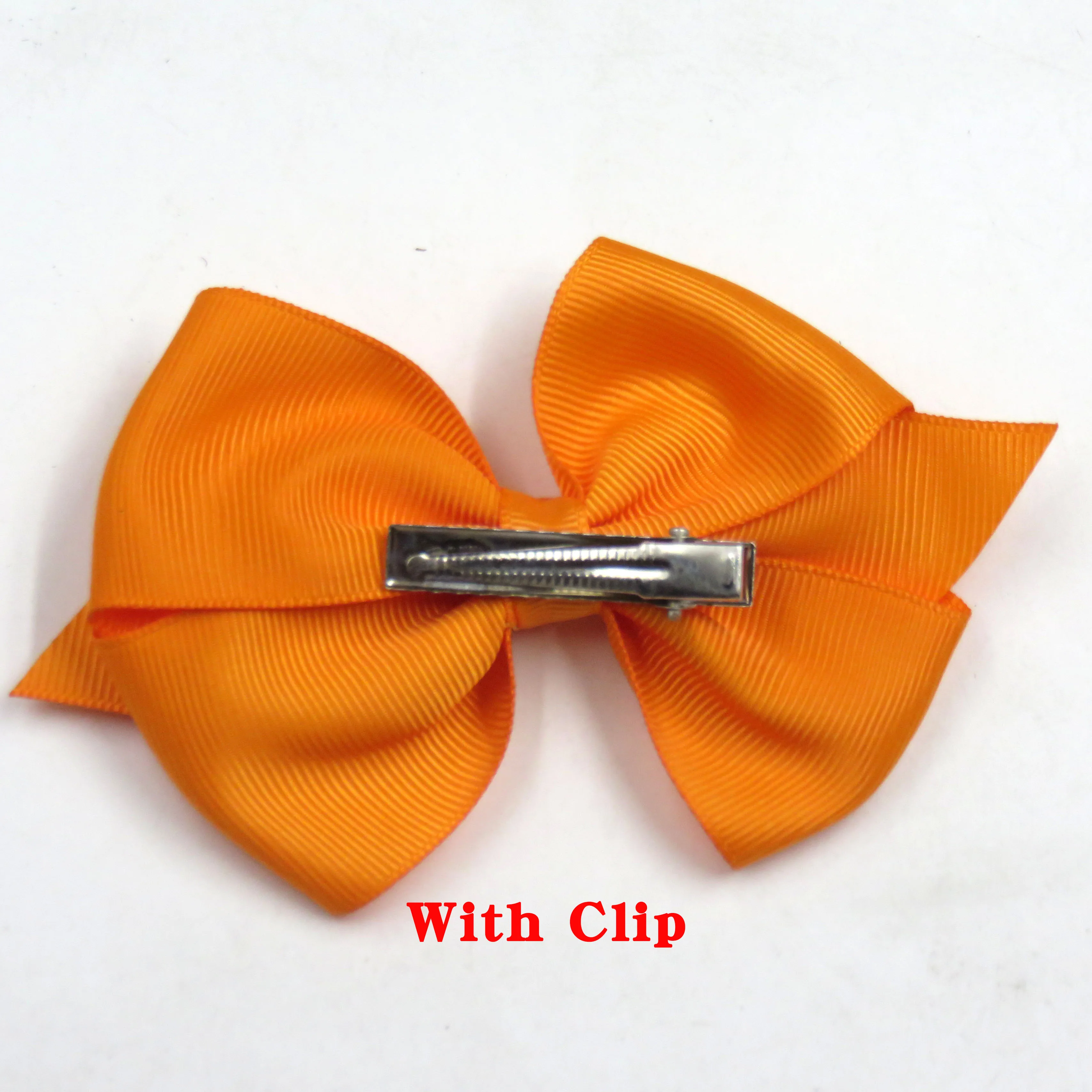 1PCS Lovely Solid Elastic Hair Bands Girls Ribbon Clips Bows Girl Hair 40 Colors Knot Hairpin Handmade Fashion Hair Accessories