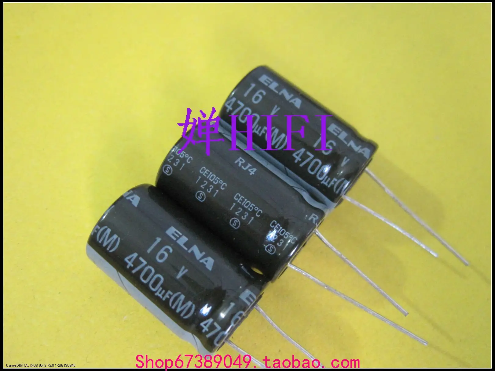 

2020 hot sale 20PCS/50PCS ELNA original electrolytic capacitor RJ4 16v4700uf 16x25mm free shipping