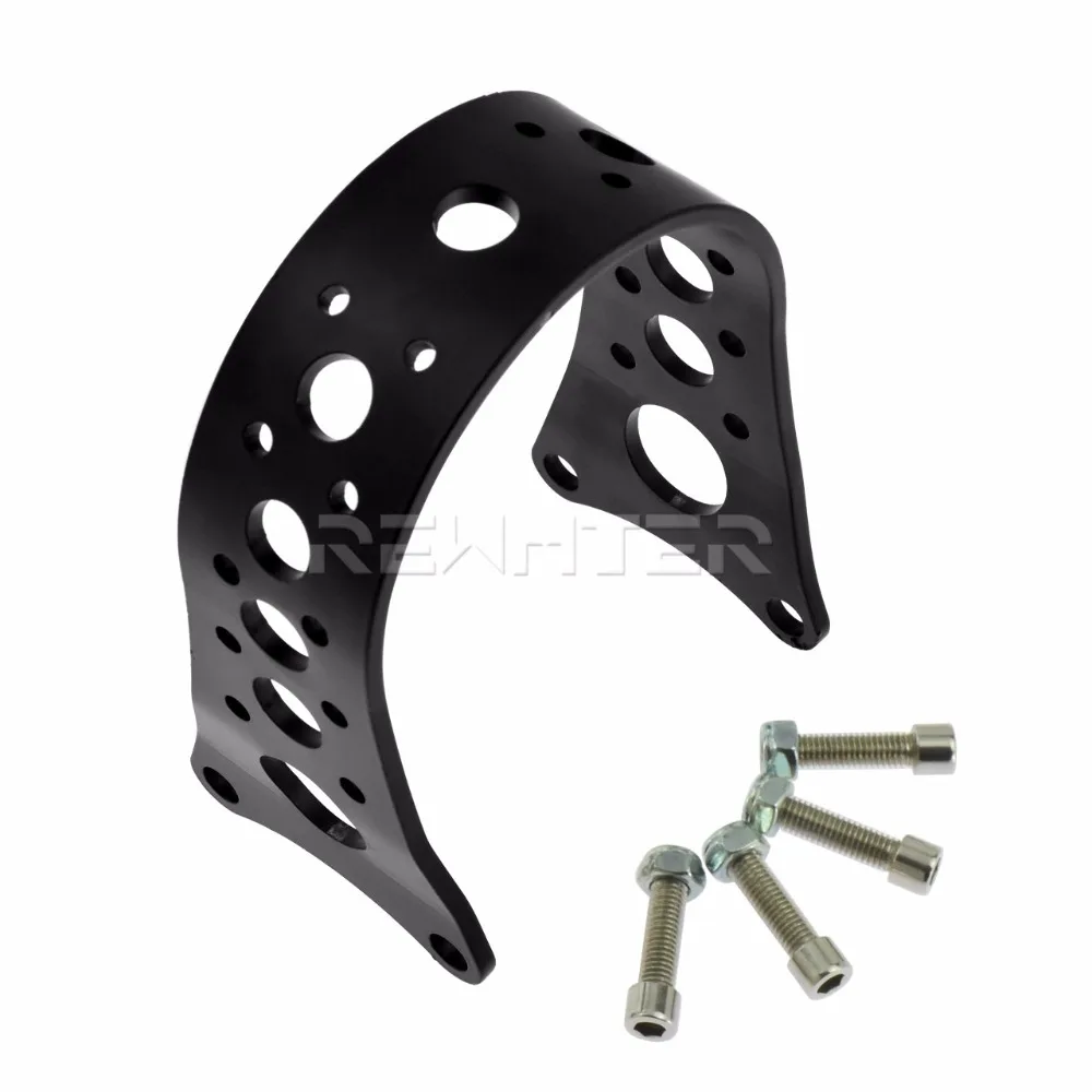 Motorcycle Front Fork Brace Fender Glide Hollow Pattern For Harley Sportster XL883 1200 Iron Deluxe 88-17 Dyna low rider 1988-05