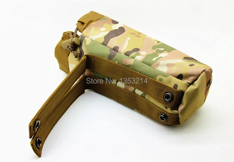 NEW 2021 / Nylon /Outdoor water bottle bag /Insulation kettle package / Army Camouflage bottle bag