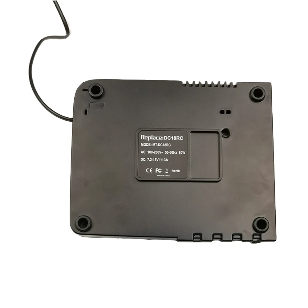 DC18RC Li-ion Battery Charger 3A Charging Current for Makita 14.4V 18V BL1830 Bl1430 Power Tool