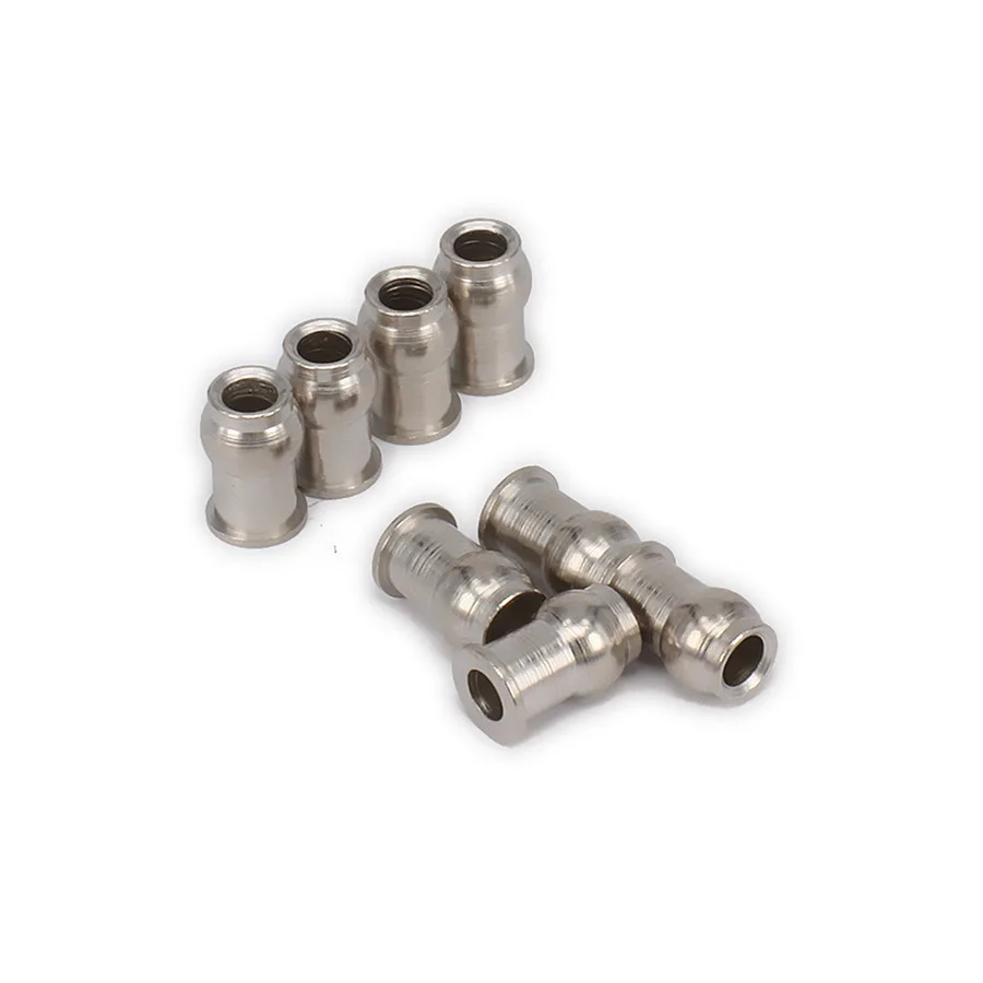 8pcs Ball Head Of Shock Absorber Damper 1/8 1/10 1/16 1/18 Rc Model Car Tpy Spare Parts For Hpi Losi Axial Redcat Himoto