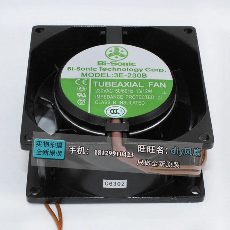 NEW FOR BI-SONIC 3E-230B 8038 230V 8CM cooling fan