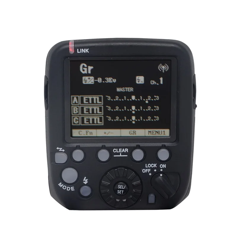 Mcoplus-disparador de Radio MT-E3-RT TTL, transmisor Speedlite para Canon 600EX-RT como ST-E3-RT VS YN-E3-RT