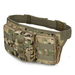Wholesale fishing bags three pairs small pockets military tactics camouflage pockets outdoor waterproof climbing riding sports