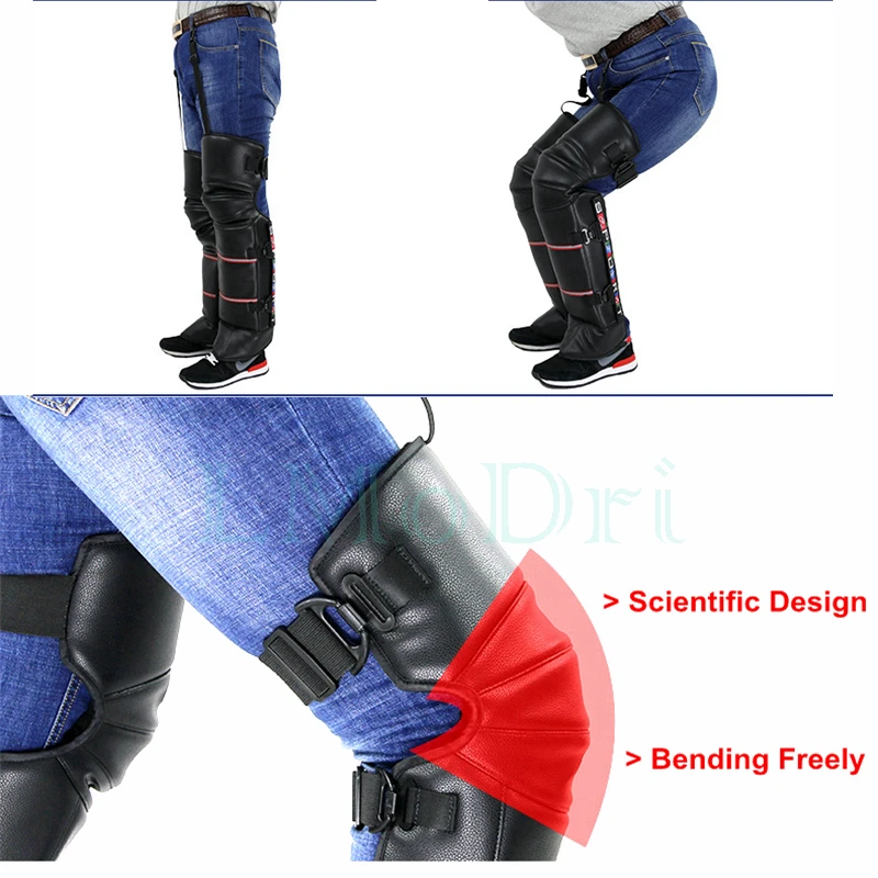 Lmodri Winter Scooter Motorrijder Warm Houden Kneepad Winddicht Warming Knie Pads Benen Protector Verdikking Koude-Proof