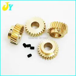 10pcs/lot High Quality Copper / Plastic Coin Crane Machine Gear with screw for Claws Cranes Game Machine Gift Machine Accessory