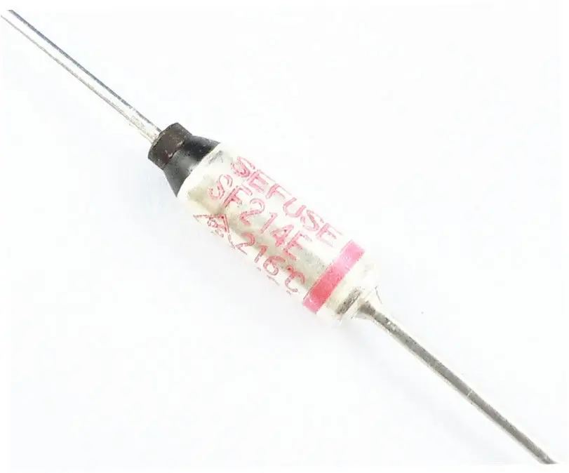 5 PCS SF214E SEFUSE ตัวตัดความร้อนฟิวส์216C 216องศา10A 250V ใหม่