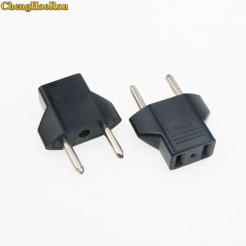 

ChengHaoRan CN US To EU Euro Plug Adapter China Japan European EU Travel Power Adapter Electrical Plug Converter Charger Socket