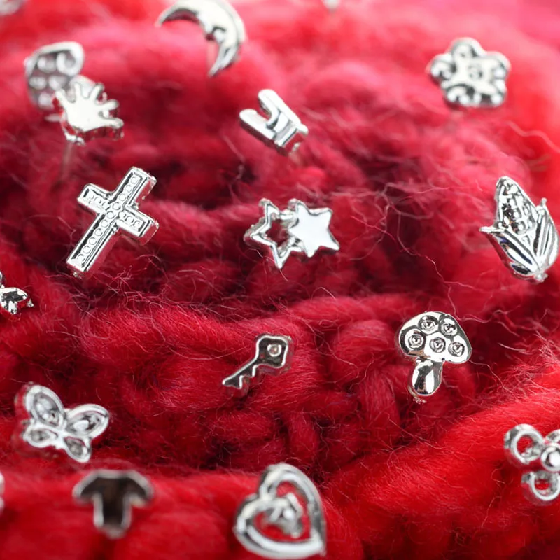 24 paare/schachtel Schönen Mix Stile Stud Ohrringe Allergie-Freies Silber Farbe Ohrring für Frauen Großhandel Modeschmuck