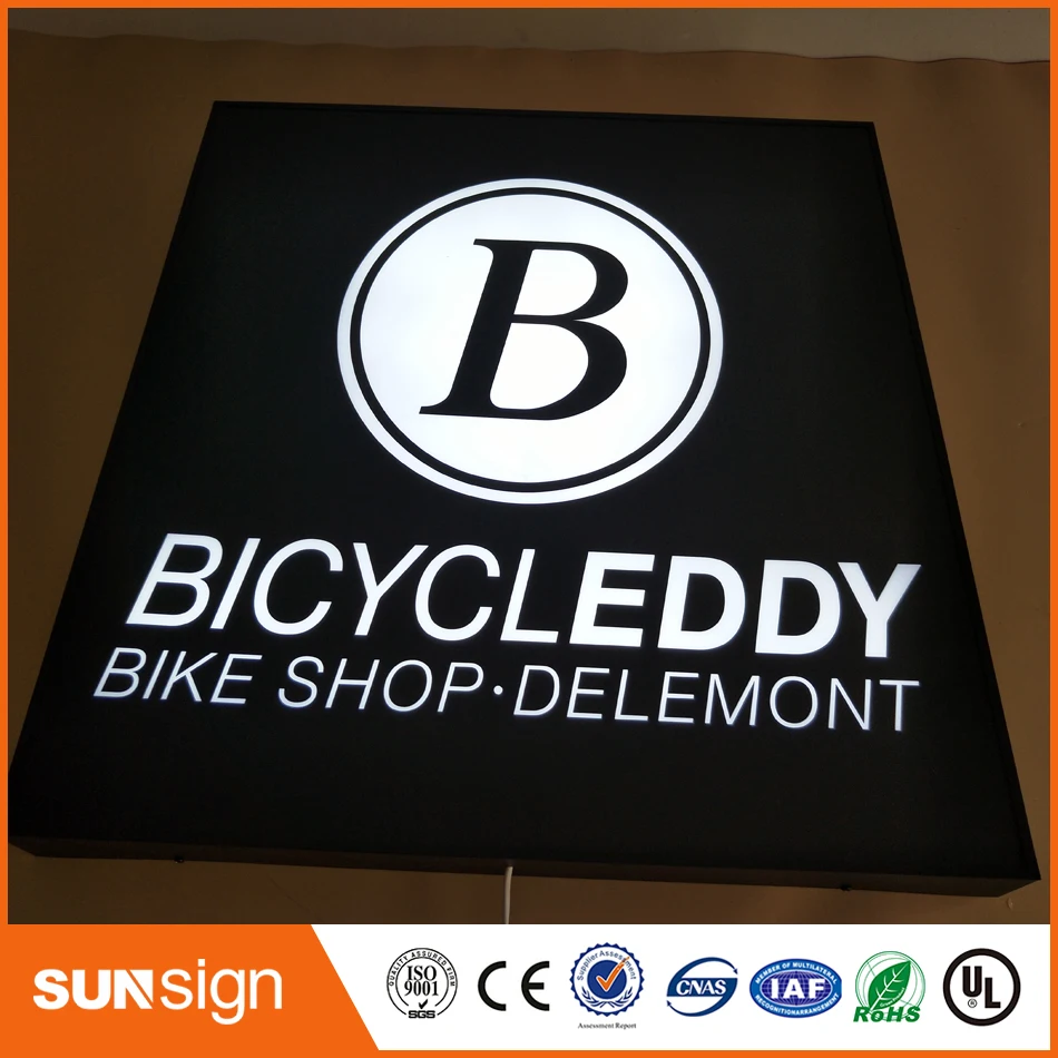 

New arrival acrylic customized led light box