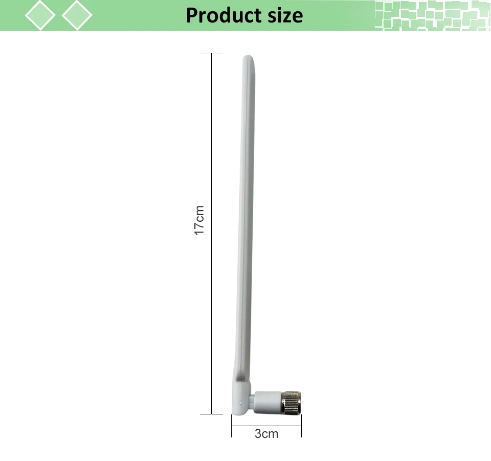 5 Stück 3G 4G LTE Antenne 5dBi SMA Stecker weiß Antenne für 4G Router Externer Repeater Drahtloses Modem Hochleistungs-Alarm Lorawan – Detail 7