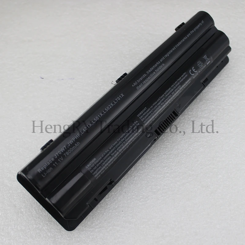 CPMANC 7800mAh 9 cells J70W7 JWPHF Battery for Dell XPS 14 15 17 L501X L502X L701X L702X L401X L501X L502X 312-1123 R4CN5