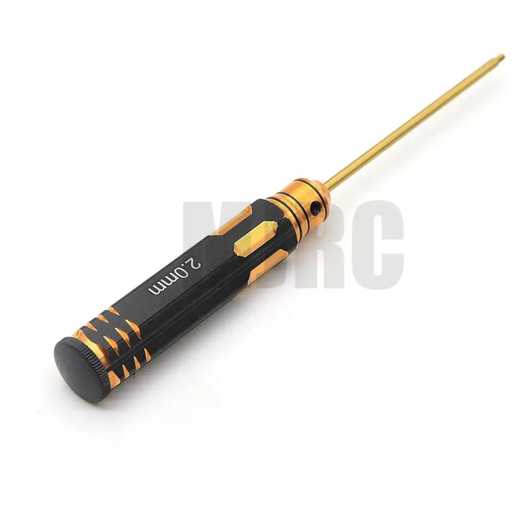 Ajrc 4 teile/satz Titan Überzug 1,5/2/2,5/3mm Sechskant-schraubendreher Schraubendreher Tool Kit Für Rc modell Auto Boot Flugzeug – Detail 4
