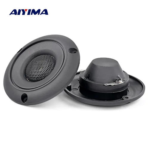 AIYIMA 2 uds 2,5 pulgadas Tweeter piezoeléctrico 8ohm 25W cerámica altavoz de agudos altavoz de Audio piezoeléctrico zumbador agudos DIY Home Theater