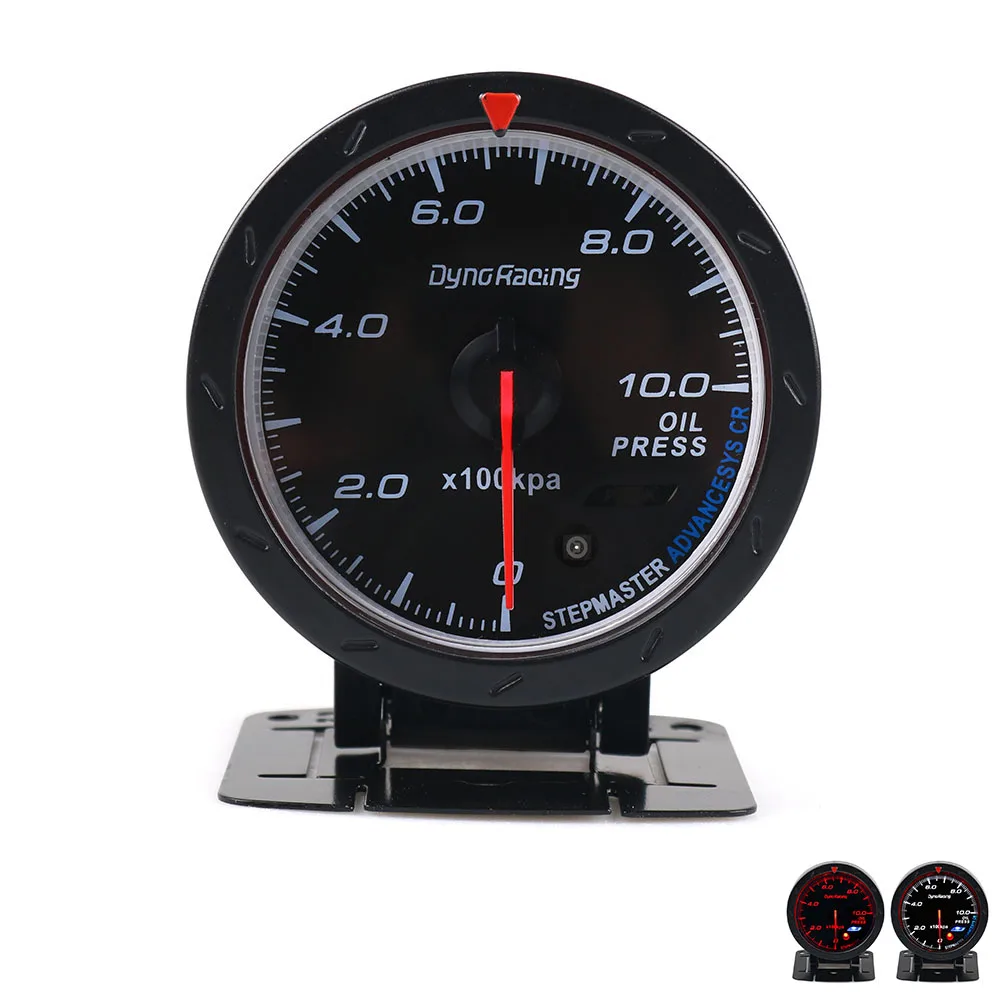 Dynoracing 60MM Racing Car Oil pressure Gauge 50--150C Meter & Lighting Auto Oil pressure Gauge TT101471