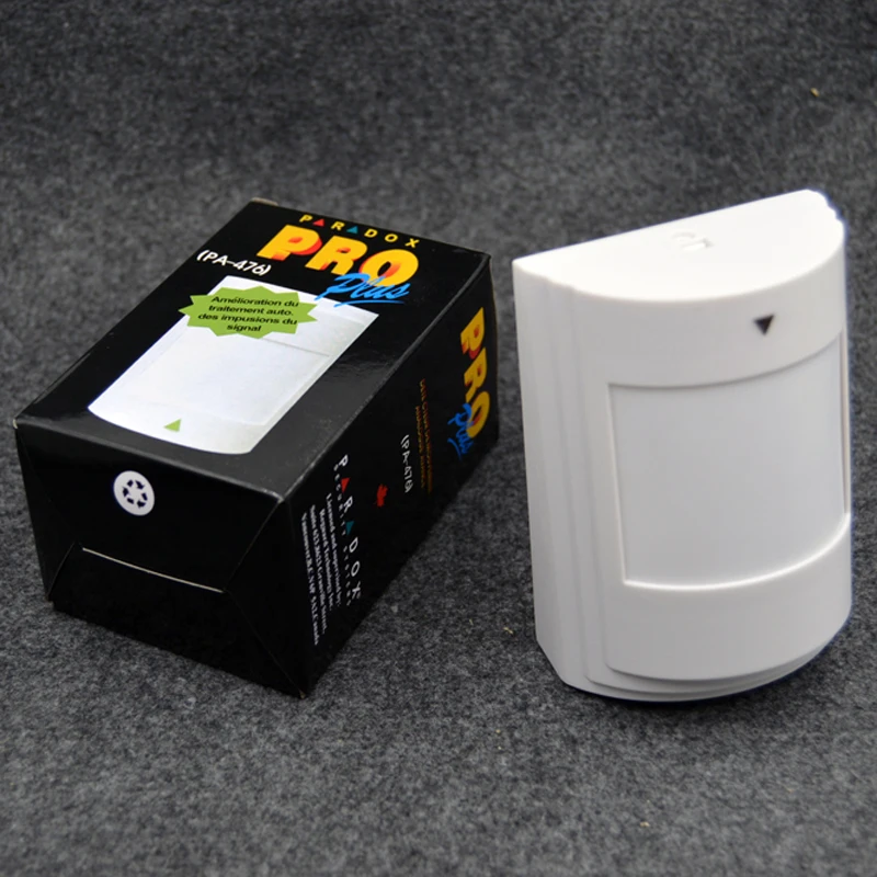 Sensor de movimento com fio pir, proteção de relâmpago com fio rfi emi esd, bloqueio fácil do pwb, para o sistema de alarme,