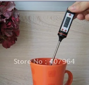 

digital food thermometer for BBQ C&F display data-hold function kitchen thermometer