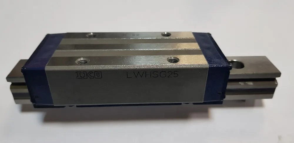 

Linear Rail AXK Cnc Router Parts 1pc Original Made In Japan Iko Brand Linear Guide Lwhsg25(170mm Length Rail With One Block)