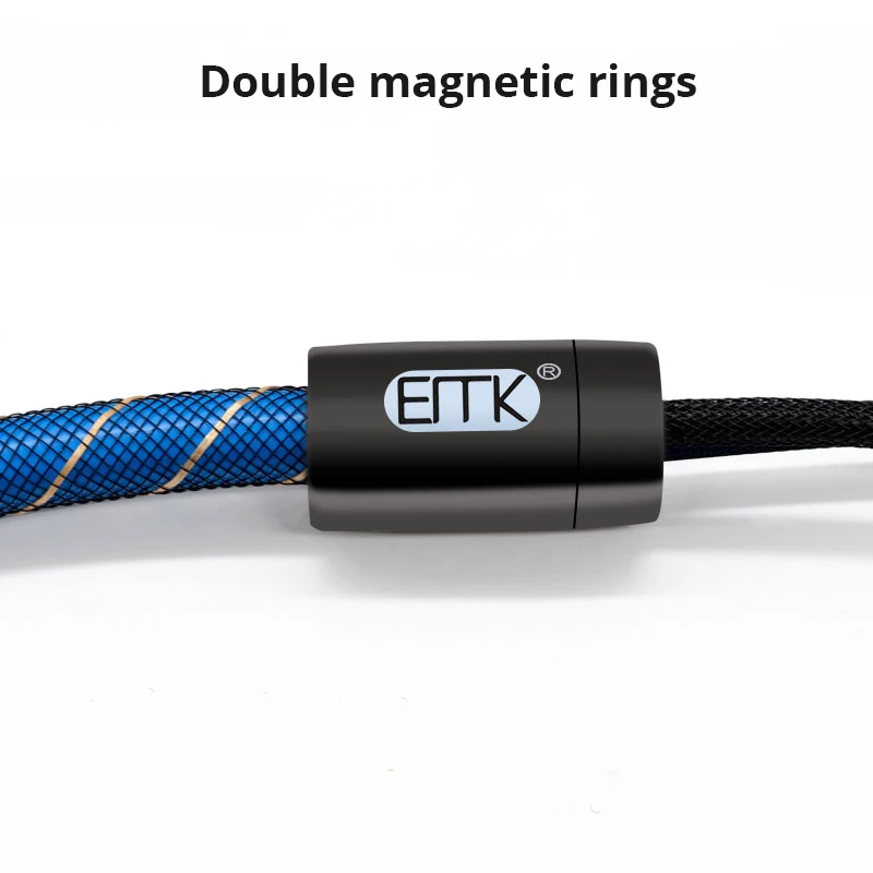 2RCA كابل ستيريو أعلى درجة المزدوج 2RCA ذكر إلى ذكر 2 RCA كابل الصوت الرقمي والتناظري مزدوجة محمية PRO سلسلة الحبل ل AV Hi-Fi