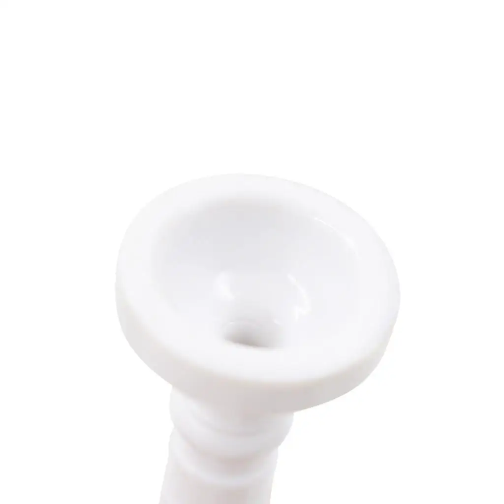 Trumpet Mouthpiece Parts Accessories ABS Plastic Trumpet For Brass Instruments Black White Durable 66.3x25x25mm