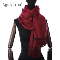 Women cashmere scarf winter scarfs shaw lhijab luxury pashmina schal scarves brand sjaal echarpe valentine's day poncho oversize