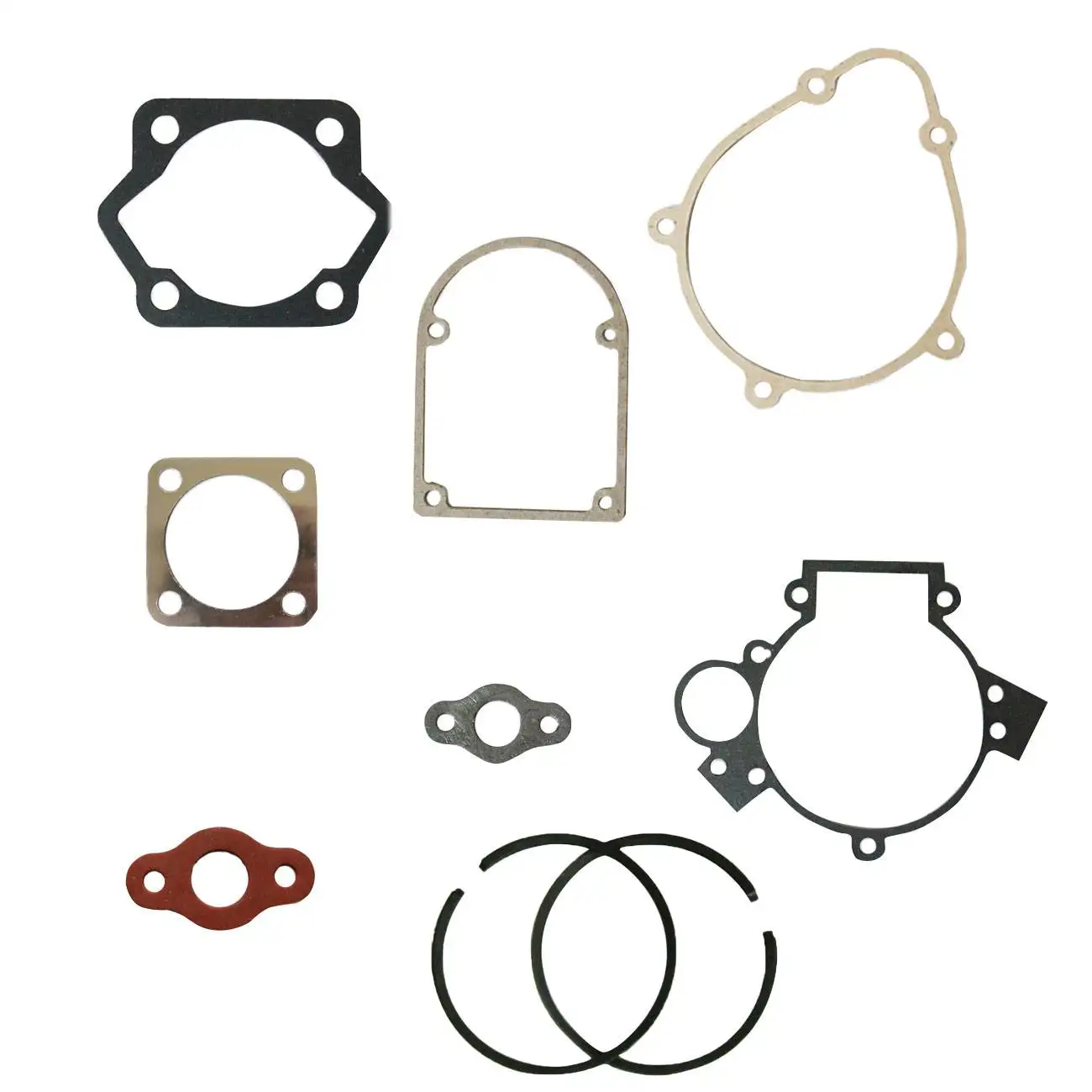 

Gasket Set&Pistion Rings Kit For 80cc Motorized Bicycle Bike Repair Replace