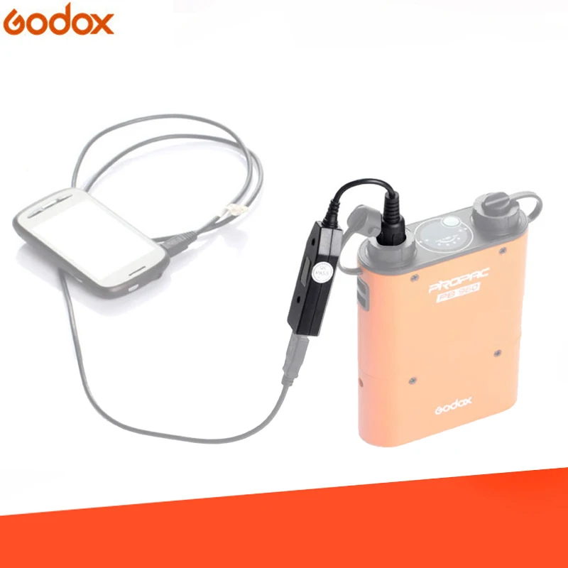 Godox PB-USB PROPAC PB960 Battery Pack Power Converter Cable for Smart Cell Phone Laptop (Have Track Number)