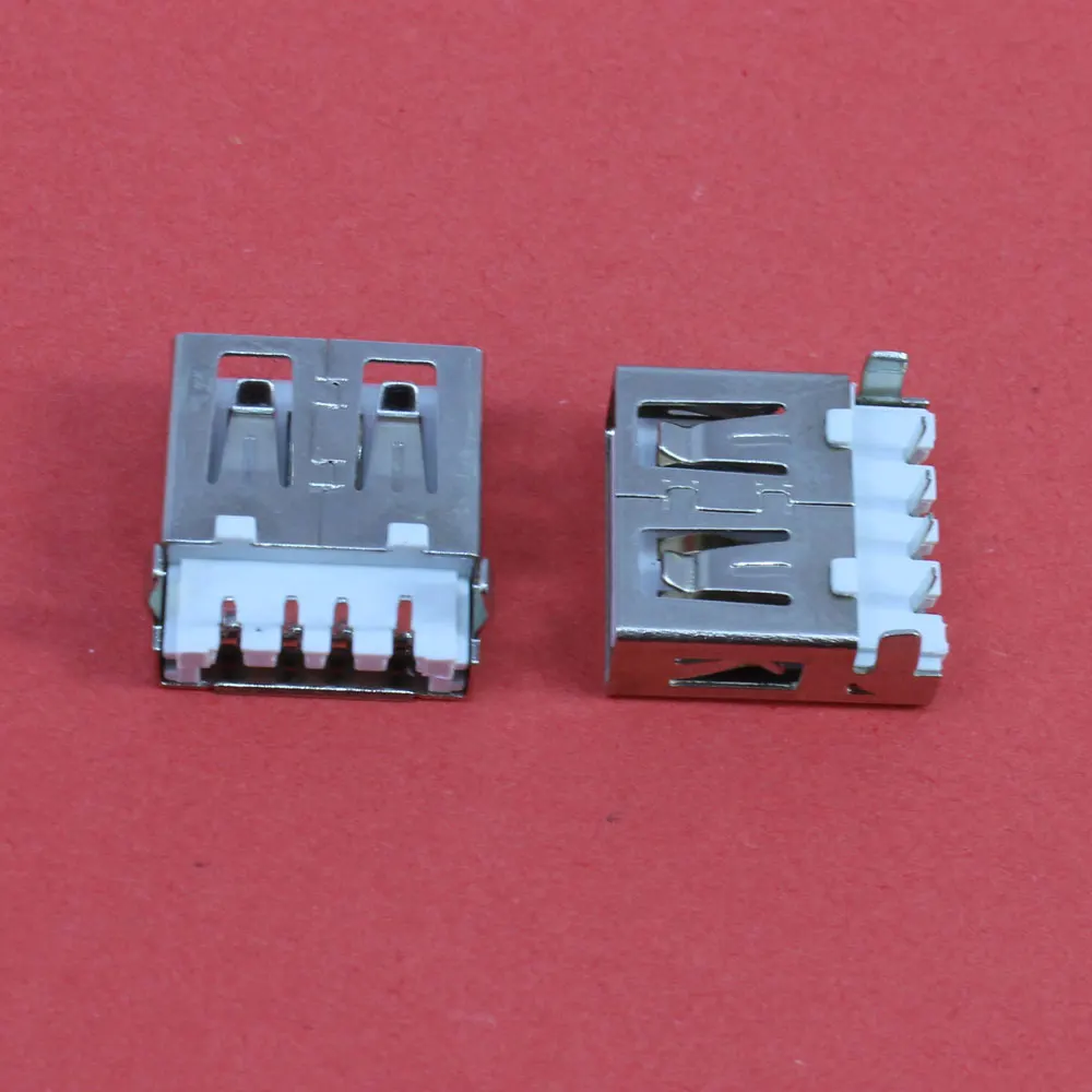 ChengHaoRan 1 pezzo Desktop Laptop Compute PC USB Jack 2.0 presa femmina gambe curve porta piatta scheda lavello AF 90 gradi