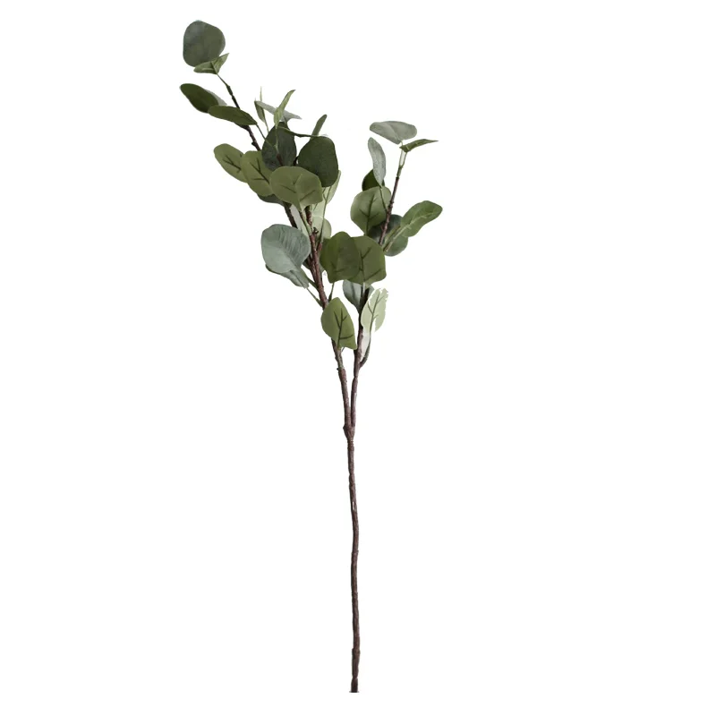 Artificial  Eucalyptus Branch Artifical Green Leaves  Home decoeration Diy Flower Boquet Accessories