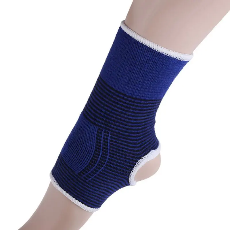 Balight 2 PCS Foot Ankle Elastic Compression Wrap Sleeve Bandage Brace Support Protection