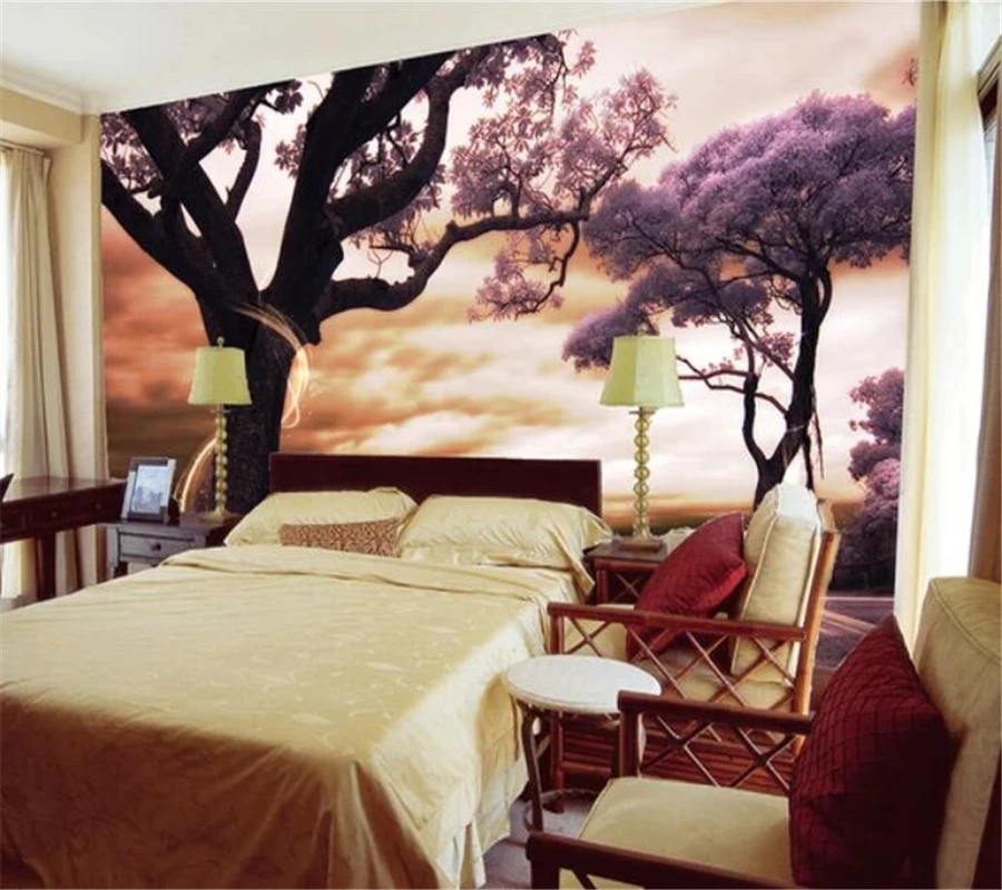 

beibehang Custom wallpaper 3d mural dream tree modern background wall living room bedroom wallpaper papel de parede 3d wallpaper