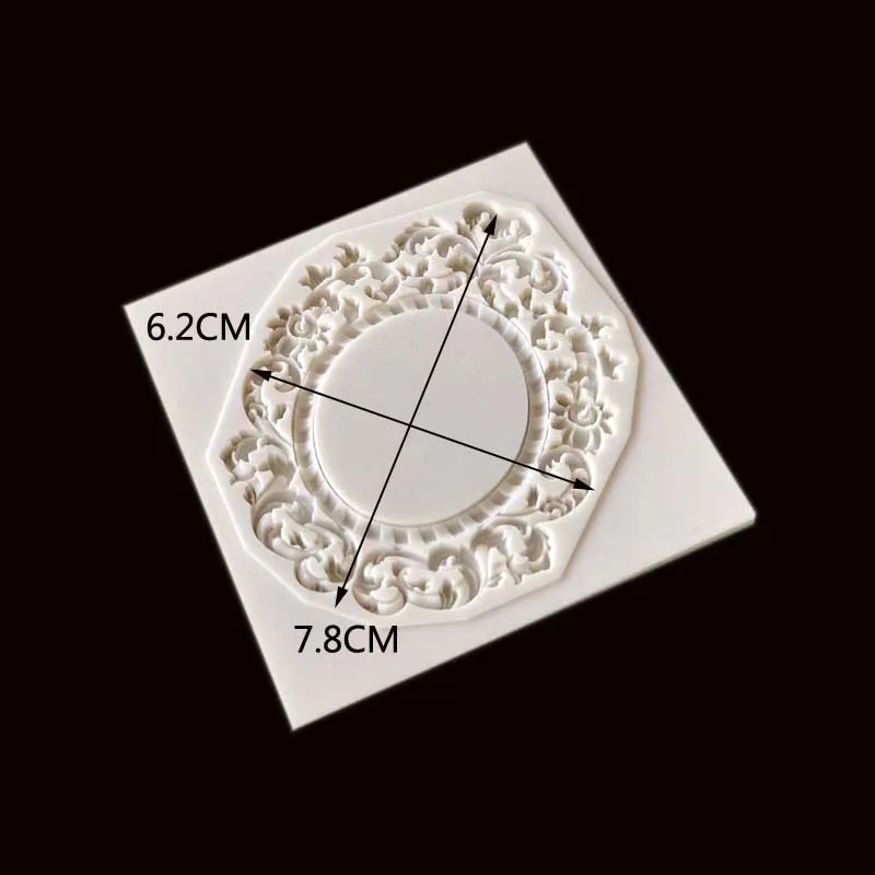 1 X Sugarcraft Frame silicone mold fondant mold cake decorating tools chocolate gumpaste mold